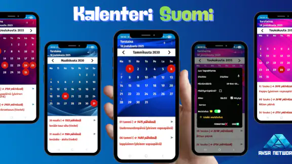 Kalenteri Suomi 2026