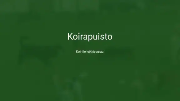 Koirapuisto
