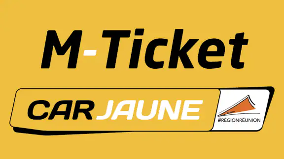 M-Ticket Car Jaune