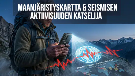 Maanjäristysseuranta - Kart