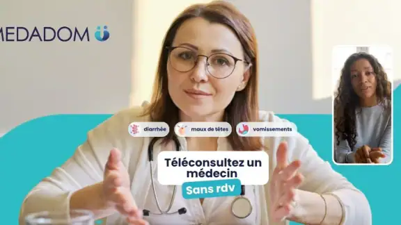 Medadom - Un médecin en visio