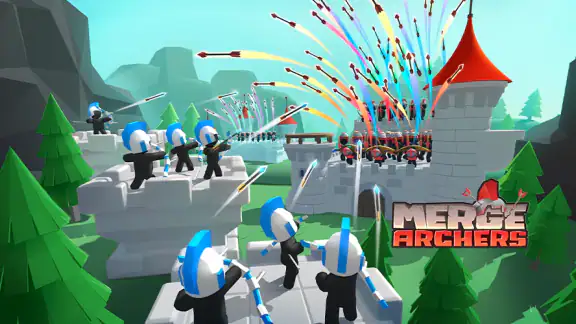 Merge Archers: Bow and Arrow
