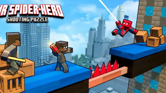 Mr Spider Hero Shooting Puzzle