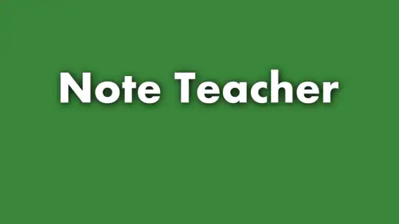 Note Teacher