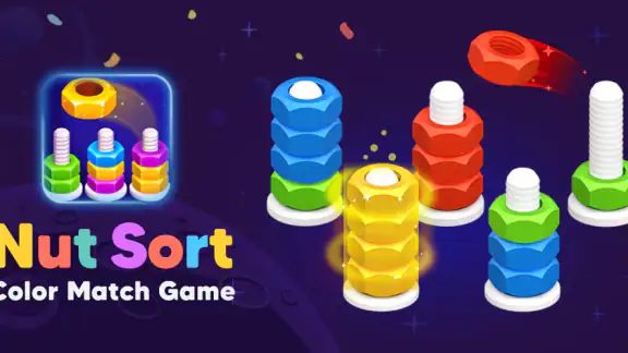 Nut Sort: Color Match Game