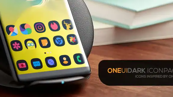 ONE UI DARK Icon Pack
