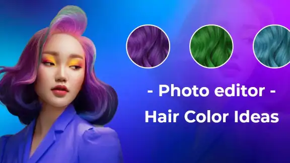 Photo editor: Hair Color Ideas