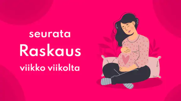 Raskauden laskin viikoittain