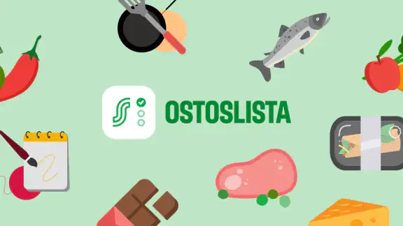 S-ostoslista