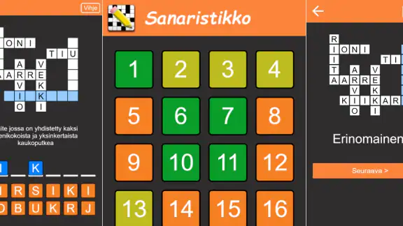 Sanaristikko