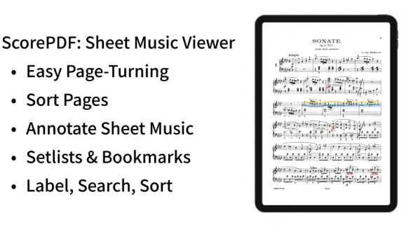 ScorePDF: Sheet Music Viewer