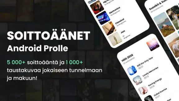 Soittoäänet Android: Musiikki