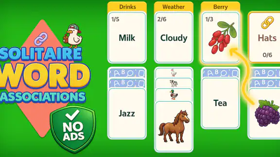 Solitaire Word Associations