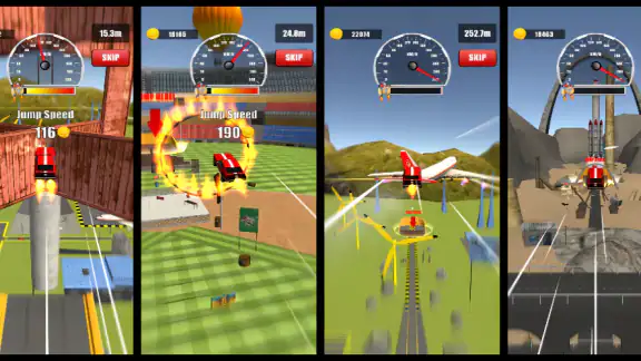 Super Car Jumping