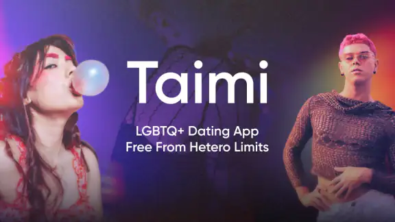 Taimi - HLBTQ+ deitti- viesti-
