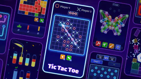 Tic Tac Toe: XO cross game