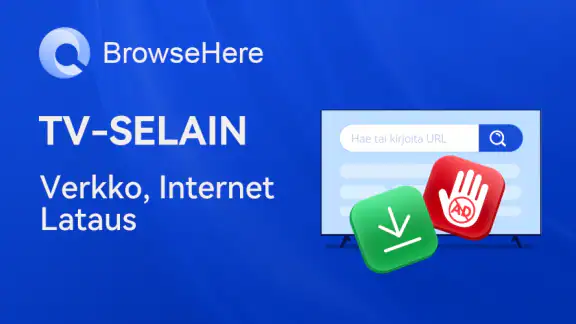 TV-verkkoselain - BrowseHere
