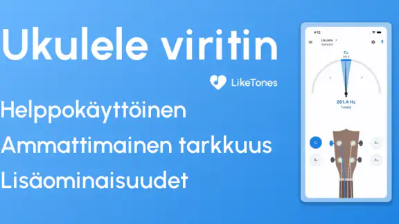 Ukulele Viritin - LikeTones