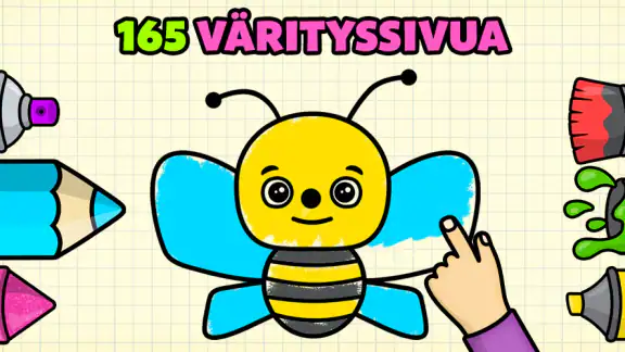 Väritys Pelit Lapsille 2-5 v