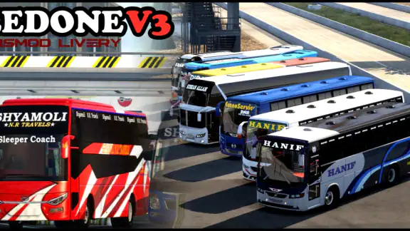 Zedone V3 Bus Mod Livery