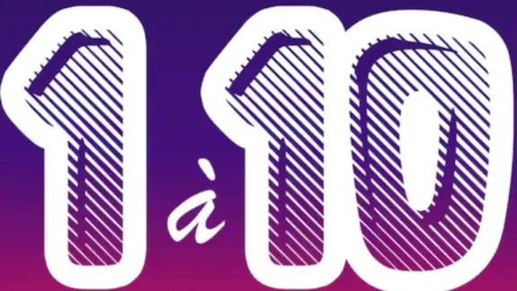 1 à 10