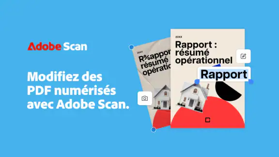 Adobe Scan : scanner PDF, OCR