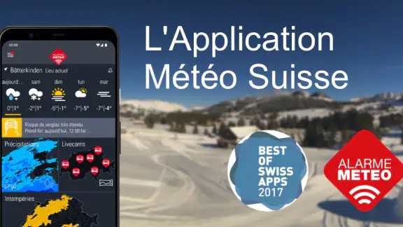 Alarme-Météo : Temps Suisse
