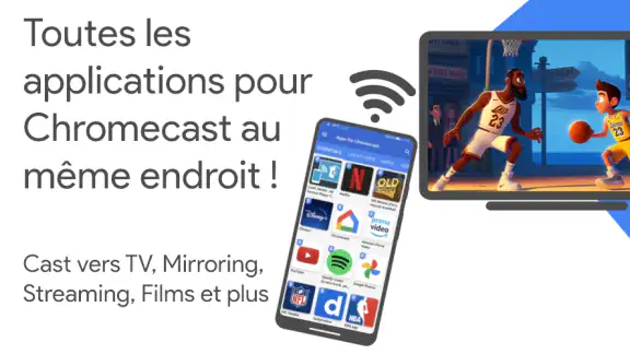 Applications pour Chromecast