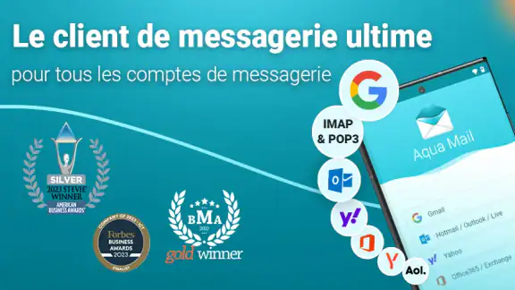 Aqua Mail, rapide et sécurisé