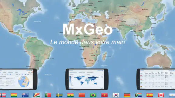 Atlas mondial MxGeo Pro
