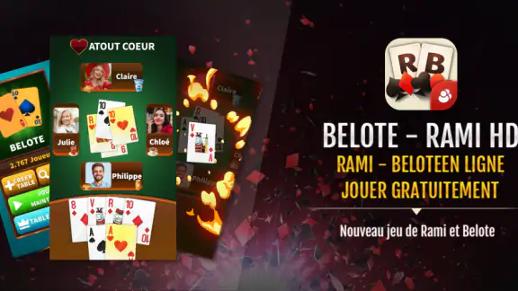 Belote - Rami Online HD