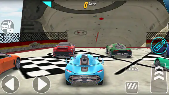 Big Ramp Jump - Super Car Race