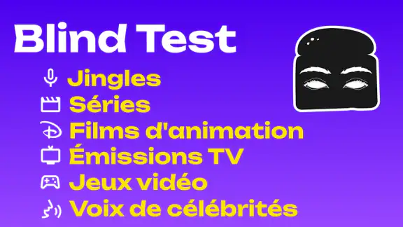 Blind Test - Pop culture