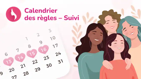 Calendrier des règles – Suivi