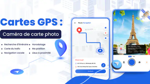 Caméra de carte GPS