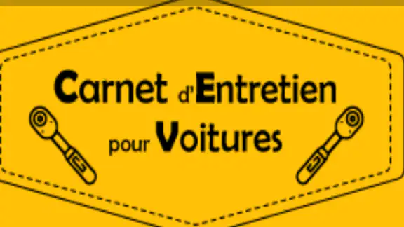 Carnet Entretien pour Voitures