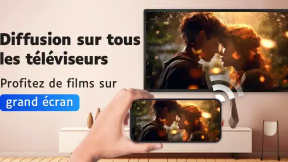 Caster Écran TV
