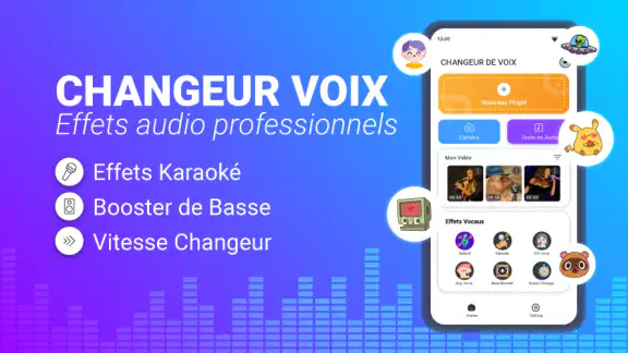 Changeur de Voix - Effet Audio