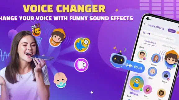 Changeur de Voix effets vocaux