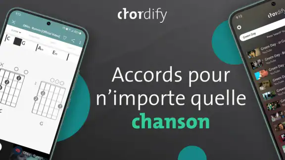 Chordify: Accords de chansons