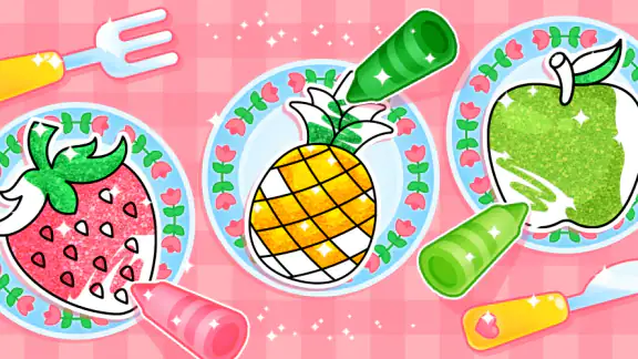 Coloring Meal for Kids Game