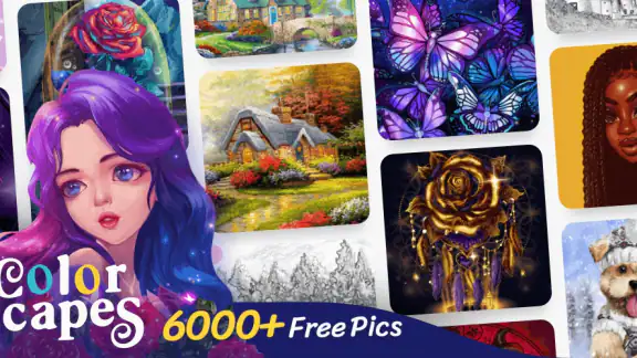 Colorscapes® - Color by Number