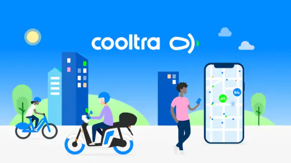 Cooltra Scooters libre-service