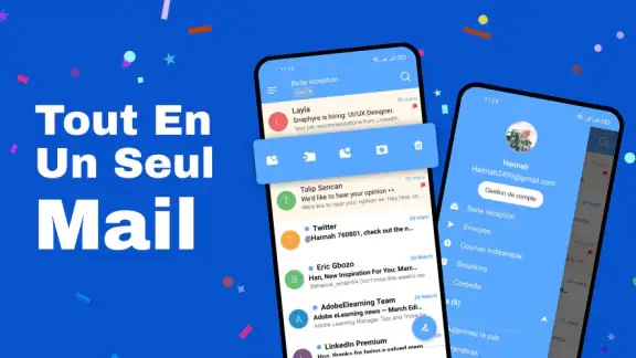 Courrier, Tous les e-mails