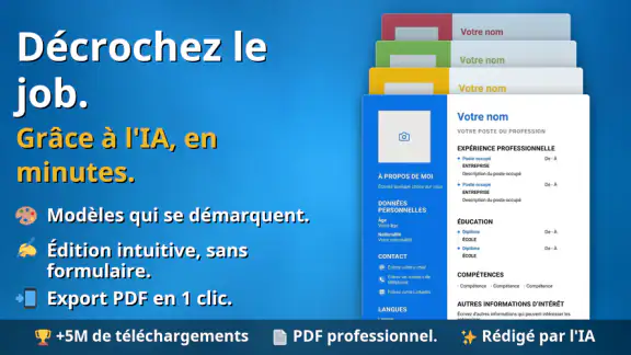 Créer un CV - Curriculum Vitae