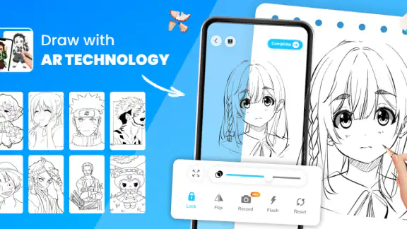 Draw Cartoon - AR Drawing App