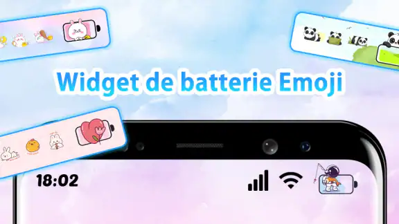 Emoji Batterie – Barre d’état
