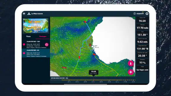 eSail pour Virtual Regatta
