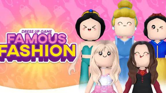 Famous Fashion - Dress Up Game