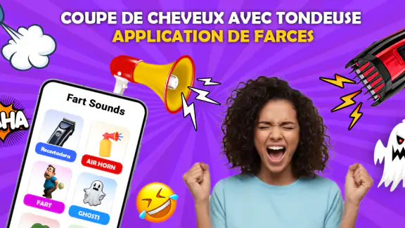 Farce Coupe Cheveux à Tondeuse